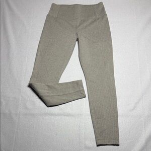 Athleta Women's light gray Leggings pants woman sz small stretch